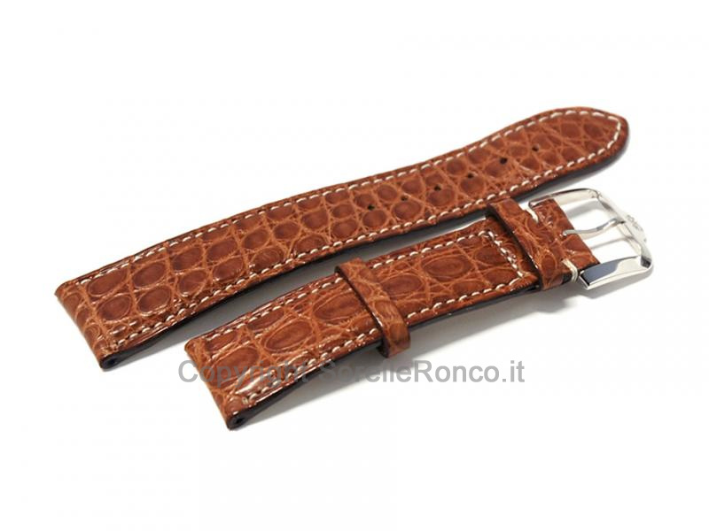 CINTURINO PAUL PICOT COCCODRILLO MARRONE
