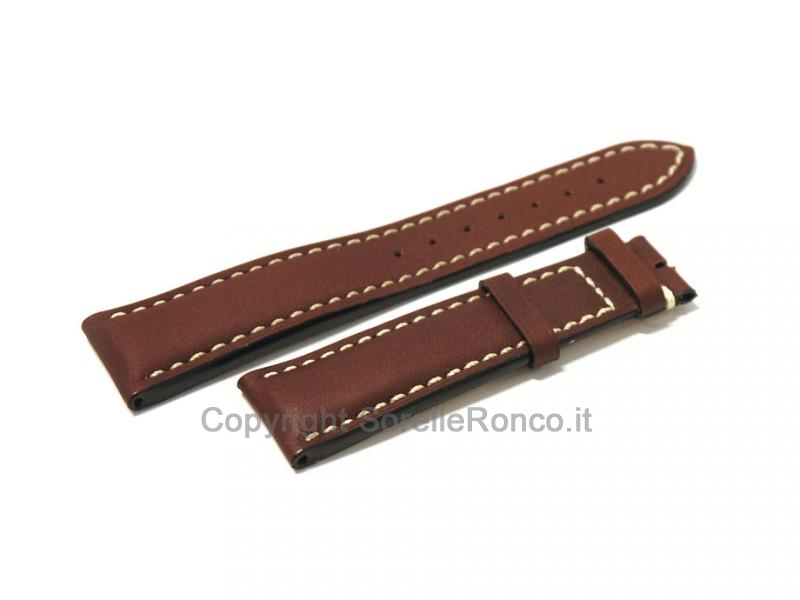 CINTURINO PAUL PICOT IN CUOIO MARRONE