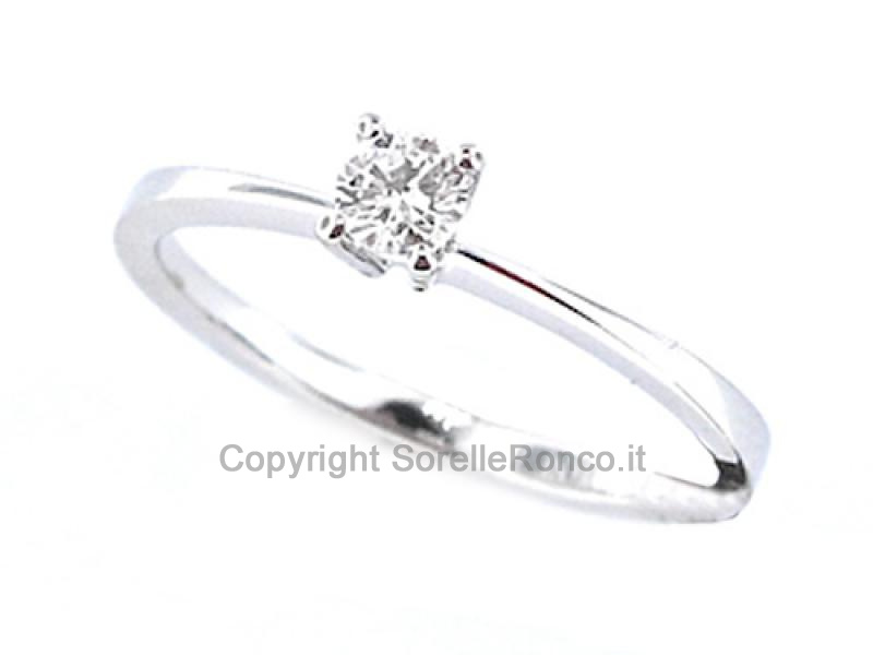 DAMIANI SOLITARIO ORO DIAMANTE CT. 0.16