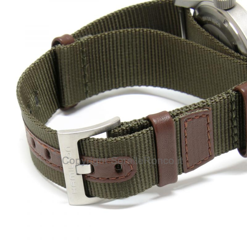 HAMILTON KHAKI FIELD MECCANICO 38MM NERO
