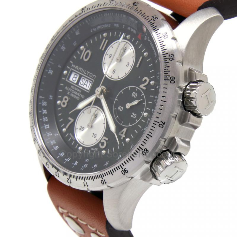 HAMILTON KHAKI AVIATION X-WIND 44MM