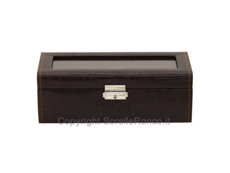 PORTA 4 OROLOGI FRIEDRICH BOND MARRONE