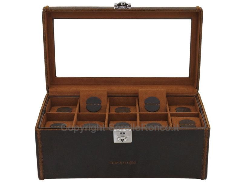 SCATOLA PER 20 OROLOGI FRIEDRICH CUBANO