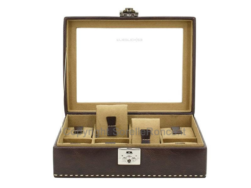 SCATOLA PORTA 8 OROLOGI FRIEDRICH TOPAS
