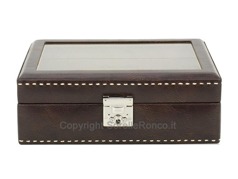 SCATOLA PORTA 8 OROLOGI FRIEDRICH TOPAS