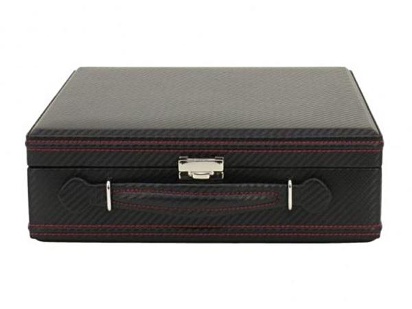 32054-2 - Valigetta Porta 12 Orologi Carbon