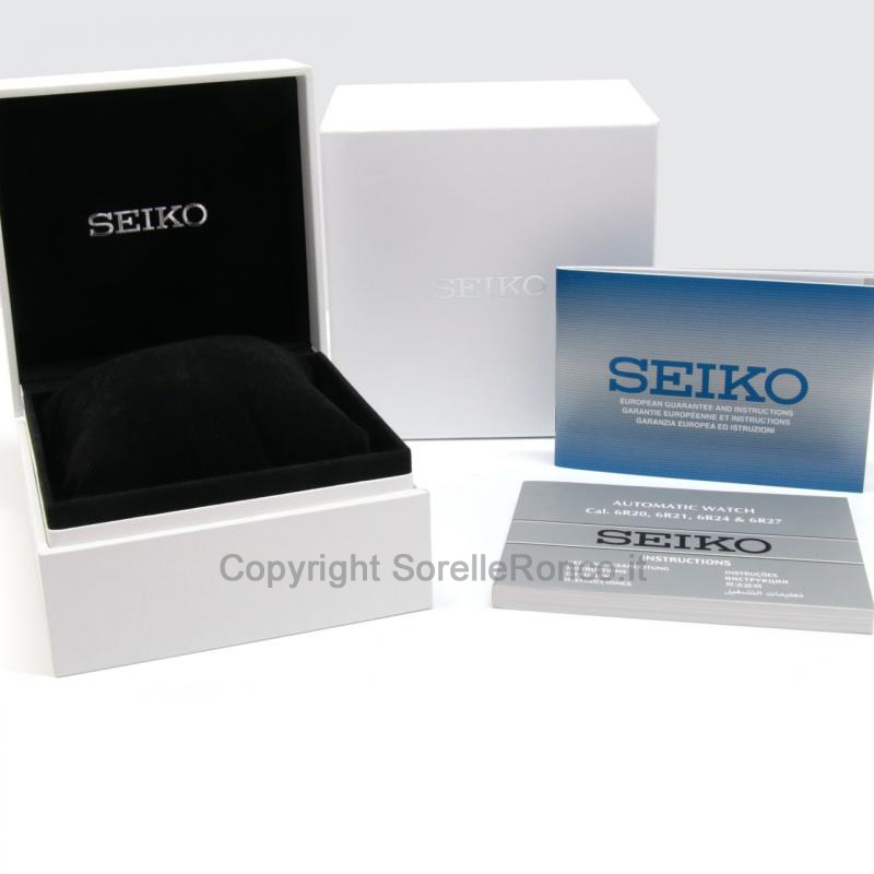 SEIKO SPORT NERO 42,7MM CHRONO ACCIAIO