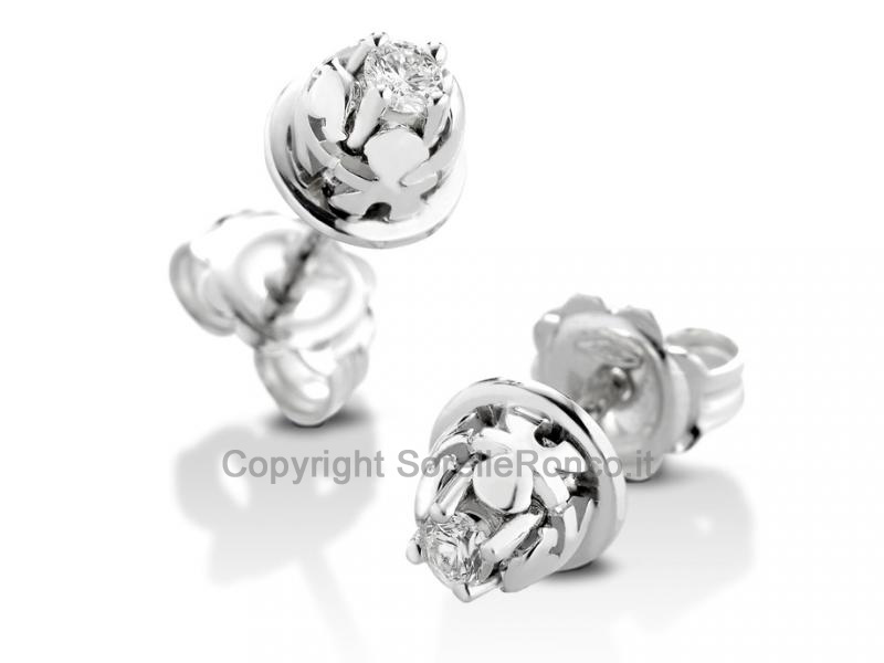 ORECCHINI PUNTO LUCE BIMBO BIMBA CT 0.16