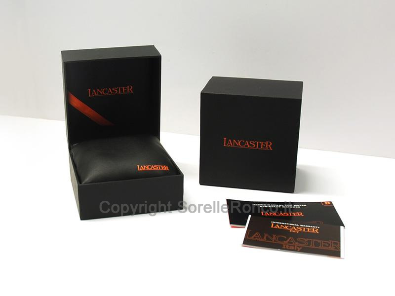 OROLOGIO LANCASTER PILLO NERO