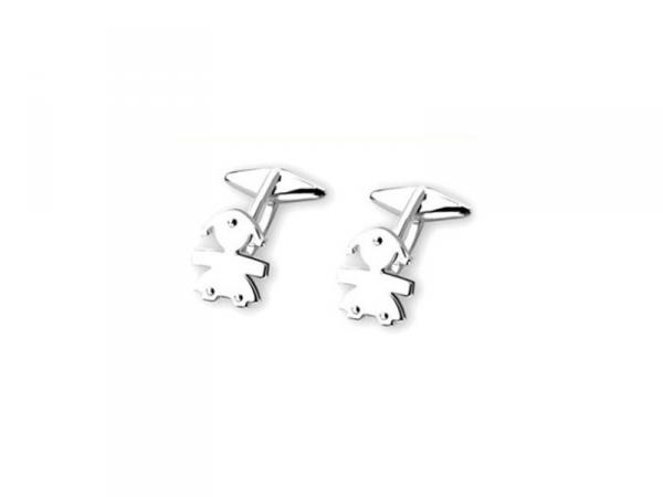 LBB056 - Gemelli Oro Bianco Femminuccia