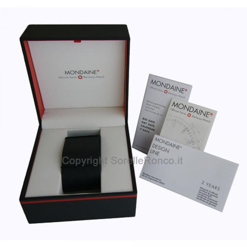 MONDAINE EVO2 SBB 41MM ESSENCE BIANCO 