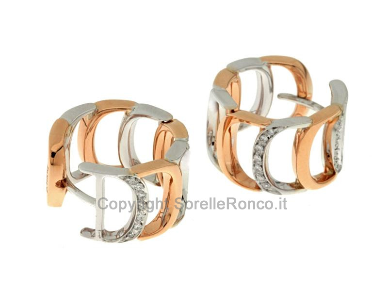 ORECCHINI DAMIANI DAMIANISSIMA ORO ROSA