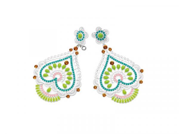 490127 - Orecchini Ottaviani Bijoux con Strass