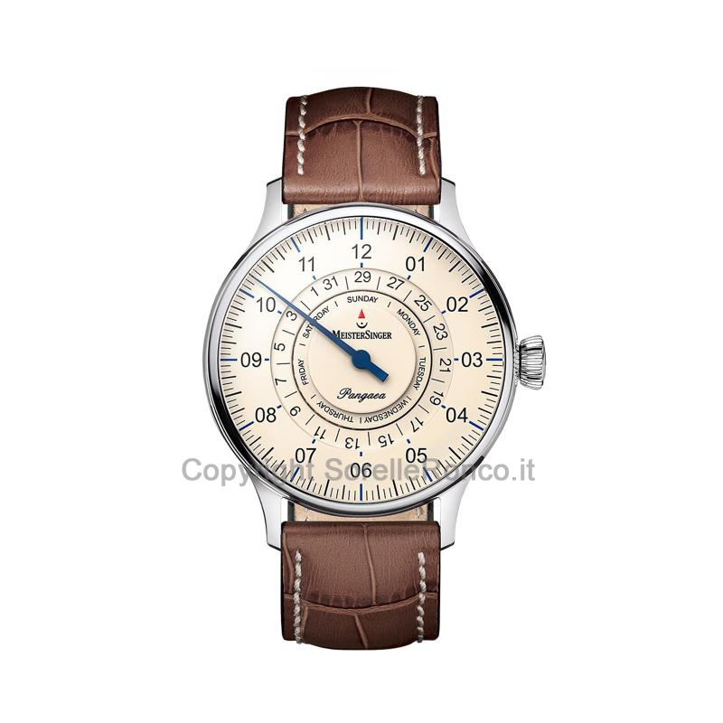 MEISTERSINGER CLASSIC PANGAEA DAY DATE 40MM AVORIO