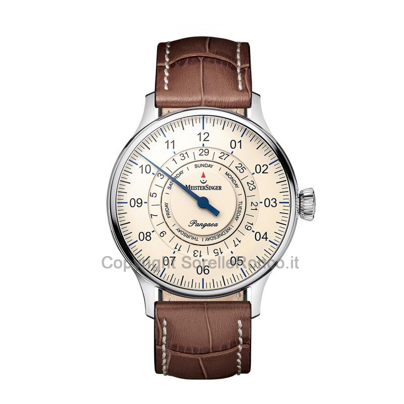 Classic Pangaea Day Date 40mm Avorio Cinturino Pelle