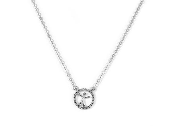 GS5218 - Collana Argento Pensieri Felici Omino
