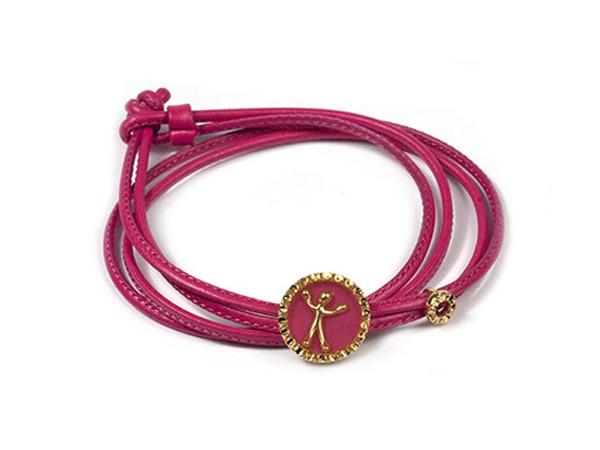 GS5212FF-G - Bracciale Pensieri Felici Doppio Giro