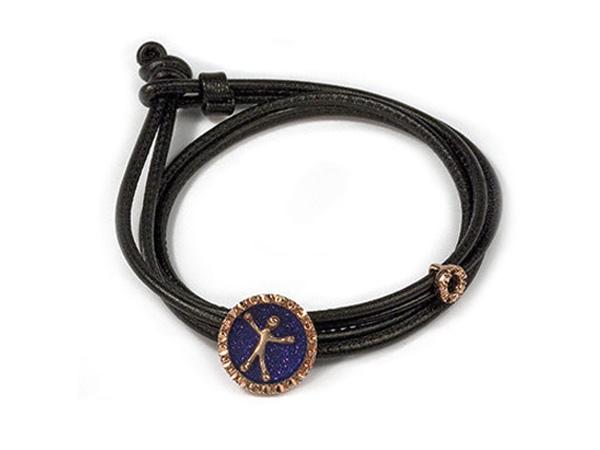 GS5212NV-R - Bracciale Pensieri Felici Doppio Giro