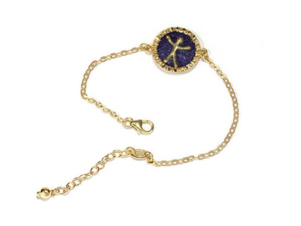 GS5213V-G - Bracciale Argento Pensieri Felici Viola