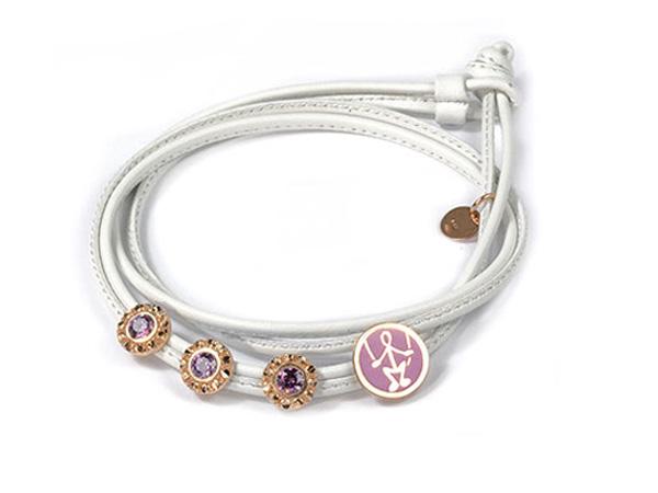 GS5232B-R - Bracciale Pensieri Felici Doppio Giro