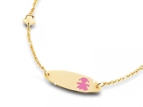 PMG016 - Prime Gioie Le Bebe Bracciale Bimba Rosa
