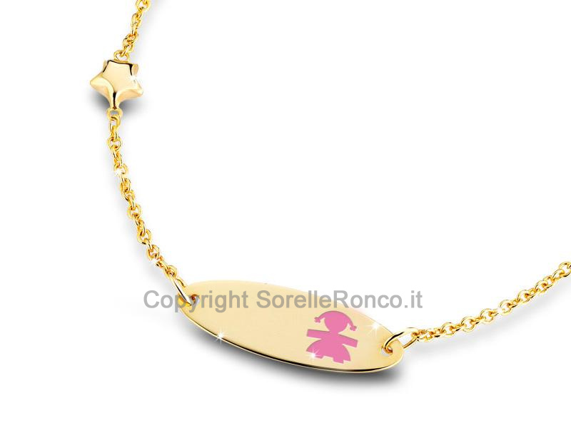 PRIME GIOIE LE BEBE BRACCIALE BIMBA ROSA