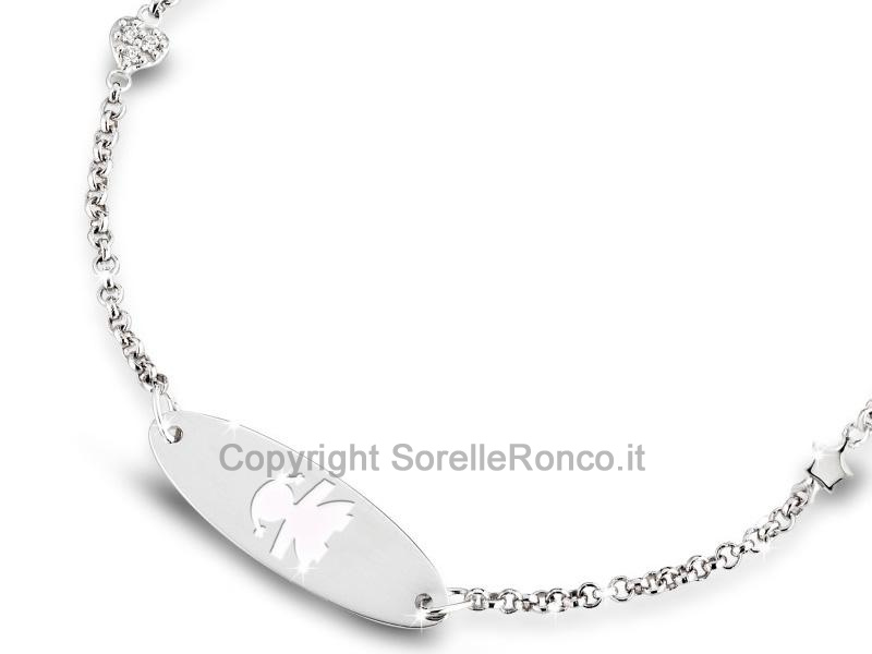 BRACCIALE PRIMEGIOIE BIMBA ORO DIAMANTI