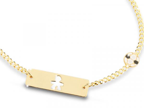 PMG019 - Bracciale Prime Gioie LeBebe Maschietto