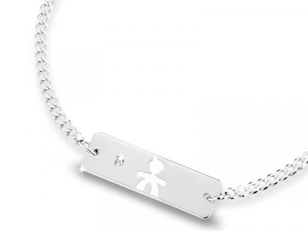 PMG024 - Bracciale Primegioie Bimbo con Diamante