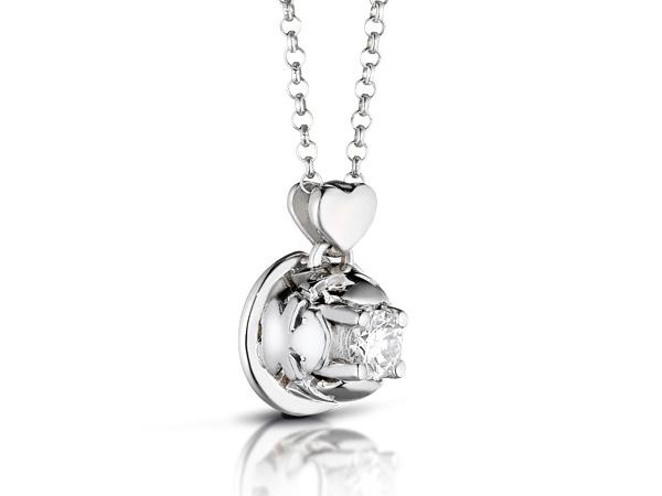LBB232 - Collana gli Inseparabili BIMBA ct 0.11