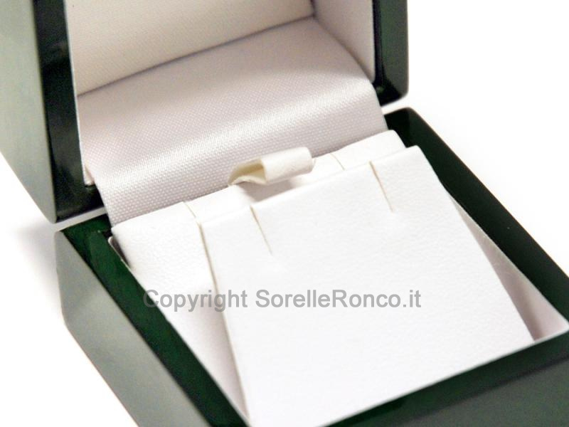 SCATOLA PORTA GIOIELLI IN LEGNO VERDE