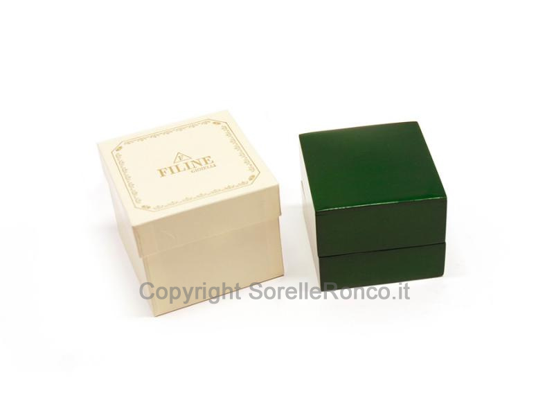 SCATOLA PORTA GIOIELLI IN LEGNO VERDE