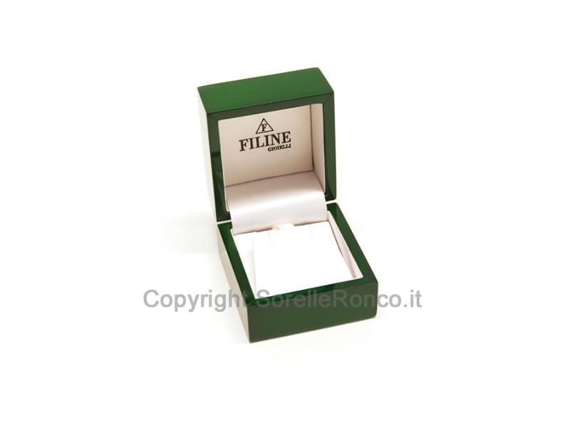 SCATOLA PORTA GIOIELLI IN LEGNO VERDE
