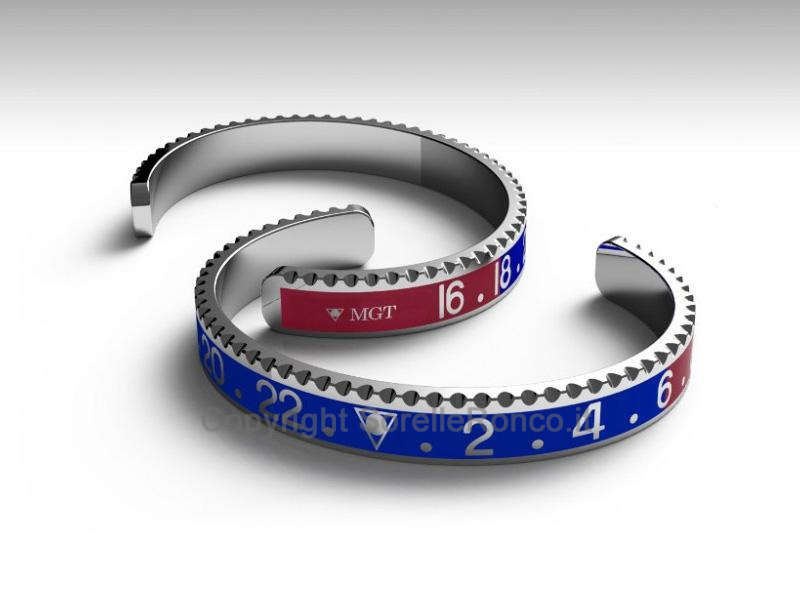 BRACCIALE SPEEDOMETER OFFICIAL ROSSO BLU