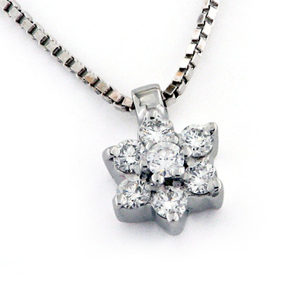 PendenteOro Bianco 18Kt per la Donna
