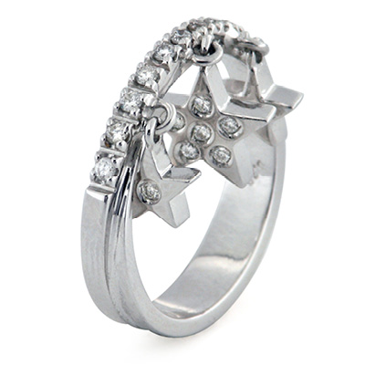 Anello Diva Charms Oro e Diamanti