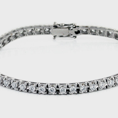 Bracciale Tennis in oro e diamanti