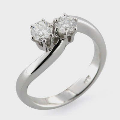 Promessa San Valentino Contrarié Diamanti e Oro