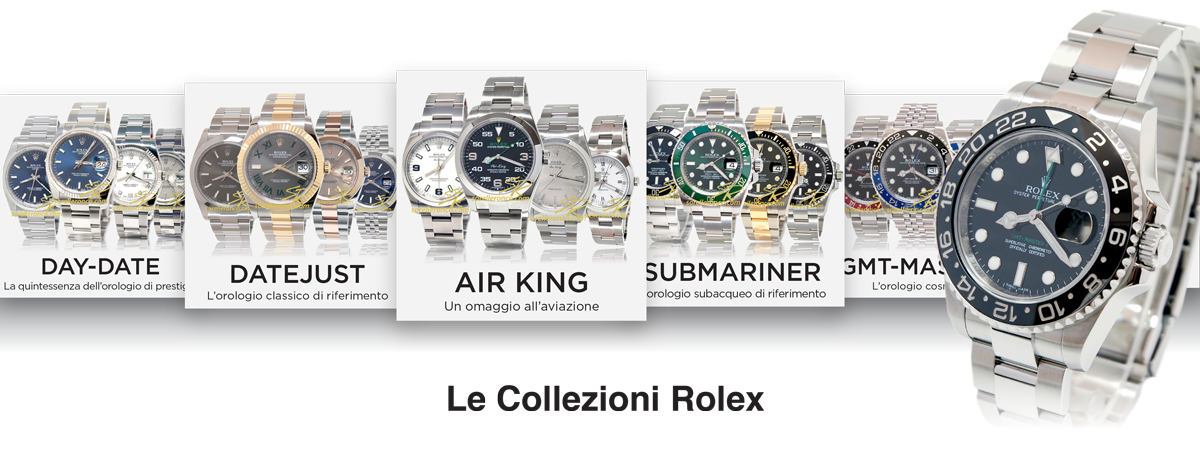 Vendita online modelli Rolex e collezioni Rolex
