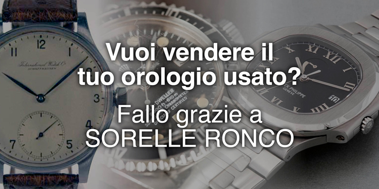 Servizio gratuito per vendere orologi usati