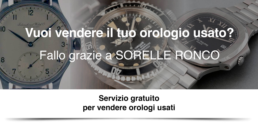 Servizio gratuito per vendere orologi usati